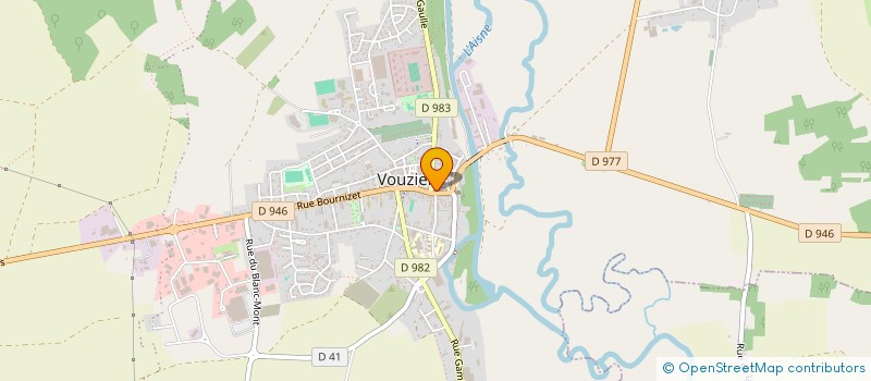 localisation de l'entreprise MADAME LALIE HUSSON à VOUZIERS