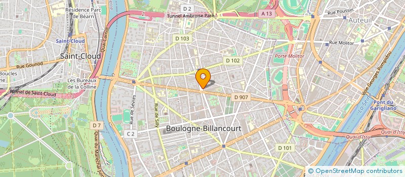localisation de l'entreprise MADAME LALITA LEBBAZ HACINA SOAD à BOULOGNE-BILLANCOURT