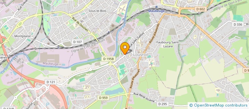 localisation de l'entreprise MADAME LALLA BOUHOUN  LOUVROIL