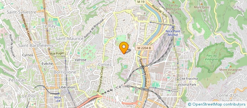 localisation de l'entreprise MADAME LALLA COULIBALY  NICE