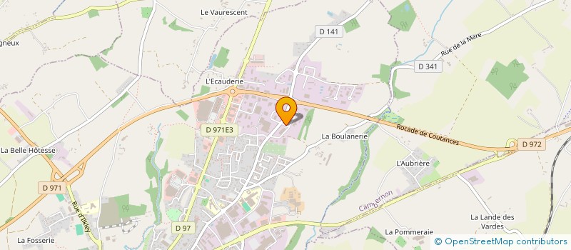 localisation de l'entreprise MADAME LALLA EL HACHAMI  COUTANCES