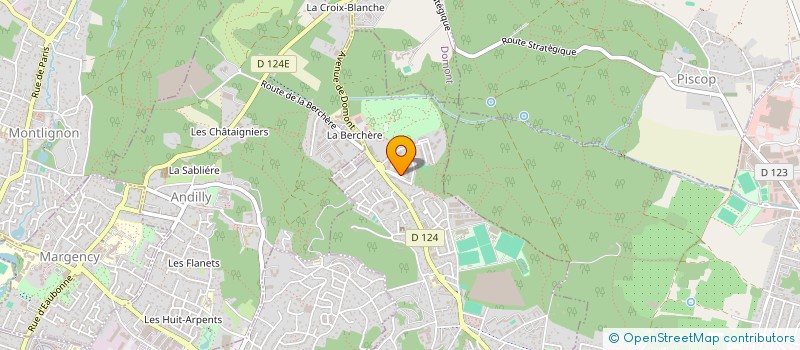 localisation de l'entreprise MADAME LALLA EL HARRAR  MONTMORENCY