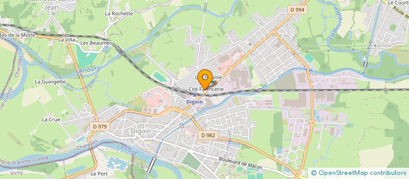 localisation de l'entreprise MADAME LALLA HABIBA EL MANDILI  DIGOIN