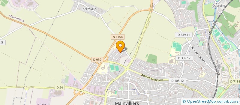 localisation de l'entreprise MADAME LALLA KONARE à MAINVILLIERS