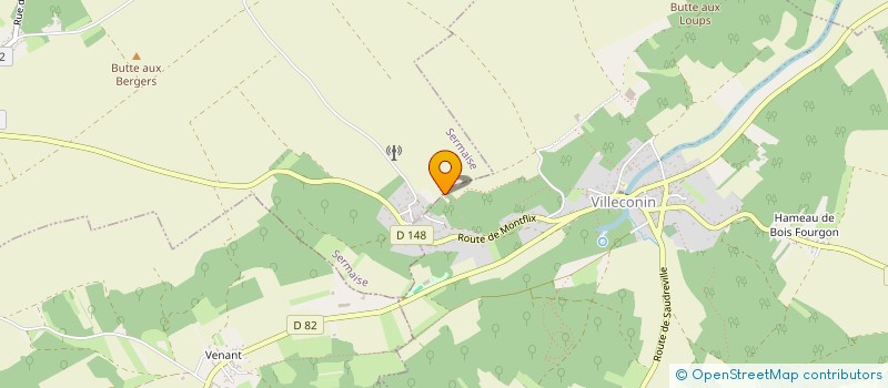 localisation de l'entreprise MADAME LALLA NAJIM SBAI  VILLECONIN