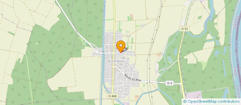 localisation de l'entreprise MADAME LALLA NEDJAR  KUNHEIM