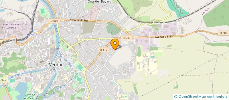 localisation de l'entreprise MADAME LALLA NEZHA MAMOUNI à VERDUN