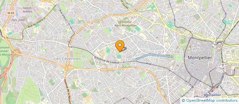 localisation de l'entreprise MADAME LALOU ROCHAIX à MONTPELLIER