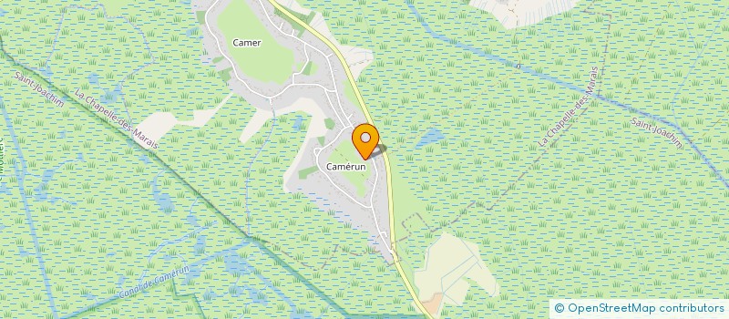 localisation de l'entreprise MADAME LALY OILLIC  LA CHAPELLE-DES-MARAIS