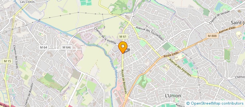localisation de l'entreprise MADAME LALYA MUNOZ-PONS à L'UNION