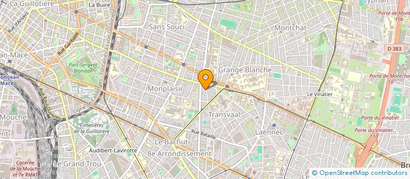 localisation de l'entreprise MADAME LAMA BASBOUS  LYON