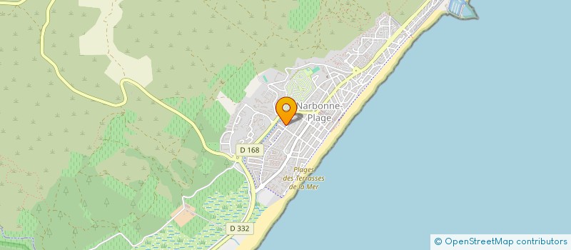 localisation de l'entreprise MADAME LAMA KHOURY  NARBONNE