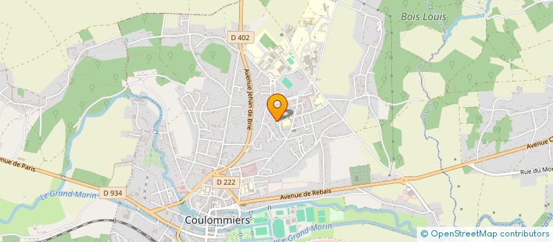 localisation de l'entreprise MADAME LAMARI MANAA à COULOMMIERS