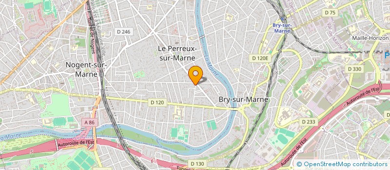 localisation de l'entreprise MADAME LAMIA ABDELLAOUI à LE PERREUX-SUR-MARNE