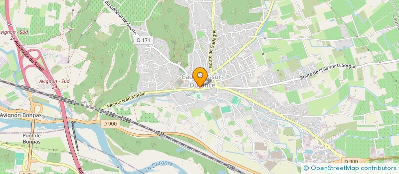 localisation de l'entreprise MADAME LAMIA ABOUDA à CAUMONT-SUR-DURANCE