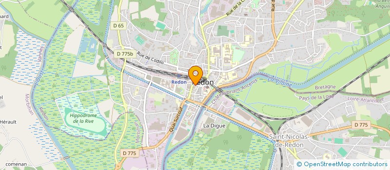 localisation de l'entreprise MADAME LAMIA BENTATA  REDON