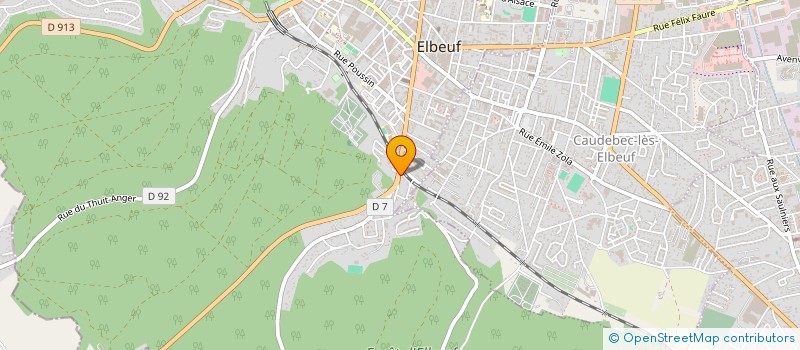 localisation de l'entreprise MADAME LAMIA CHBARY  ELBEUF