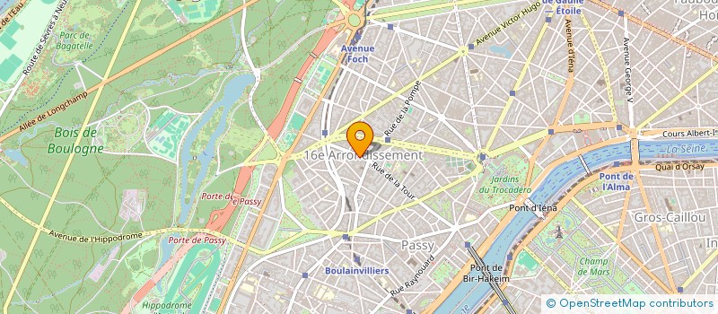 localisation de l'entreprise MADAME LAMIA CHOUERY  PARIS