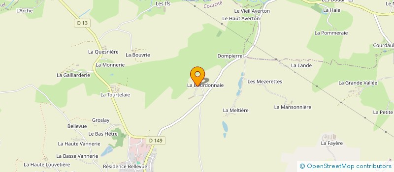 localisation de l'entreprise MADAME LAMIA DEROUIN à COURCITE