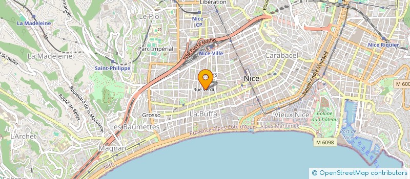 localisation de l'entreprise MADAME LAMIA EDDARI à NICE