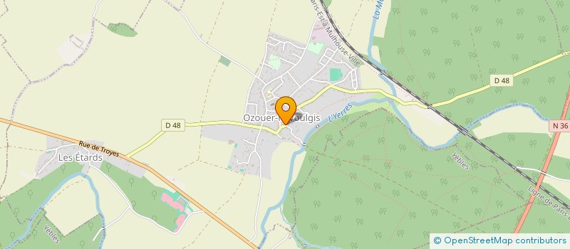 localisation de l'entreprise MADAME LAMIA EL DARWICHE  IVRY-LA-BATAILLE