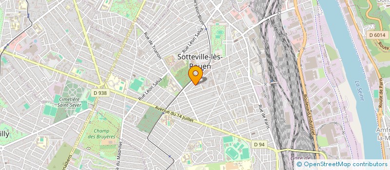 localisation de l'entreprise MADAME LAMIA ESSEID  SOTTEVILLE-LES-ROUEN