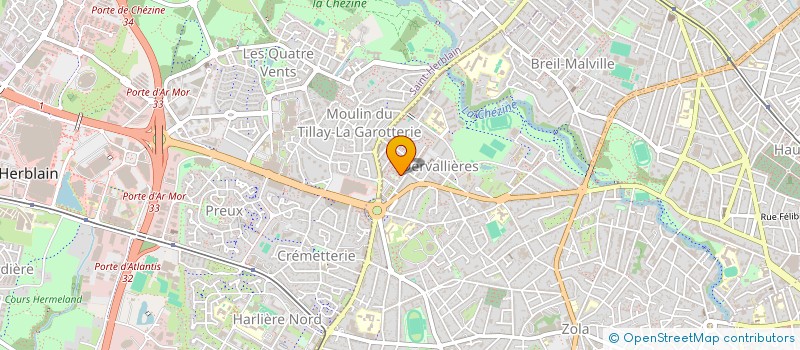 localisation de l'entreprise MADAME LAMIA GHARBI à NANTES