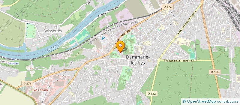 localisation de l'entreprise MADAME LAMIA GHIDAOUI à DAMMARIE-LES-LYS