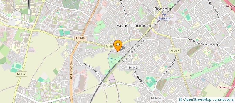 localisation de l'entreprise MADAME LAMIA HACHMI à FACHES-THUMESNIL