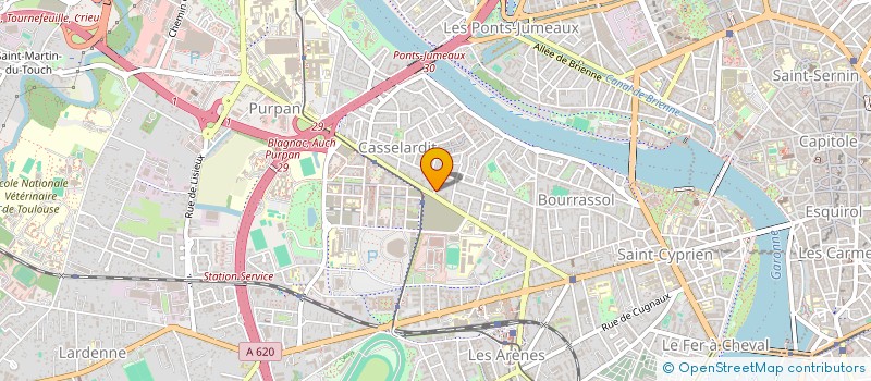 localisation de l'entreprise MADAME LAMIA IDABOUK à TOULOUSE