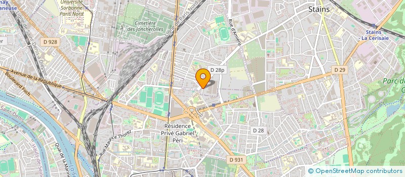 localisation de l'entreprise MADAME LAMIA KHIAR à PIERREFITTE-SUR-SEINE