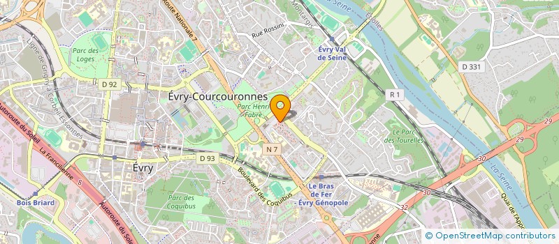 localisation de l'entreprise MADAME LAMIA LASKRI à EVRY-COURCOURONNES