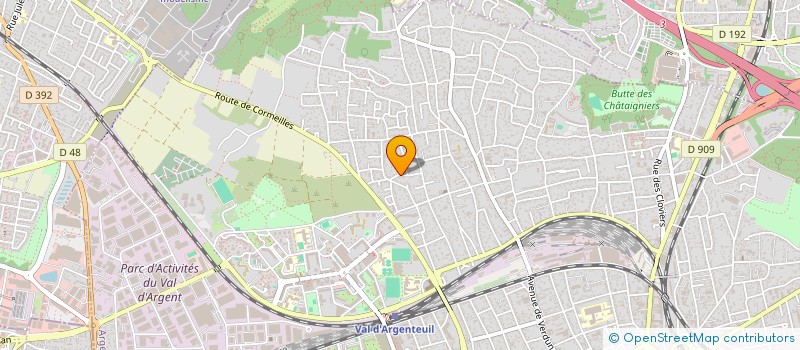 localisation de l'entreprise MADAME LAMIA MAZOUZ  ARGENTEUIL