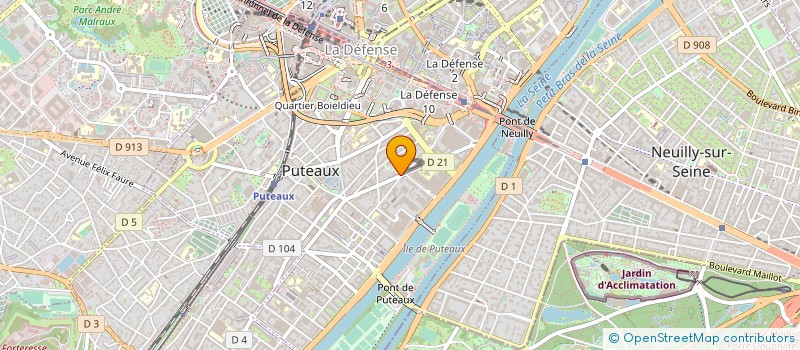 localisation de l'entreprise MADAME LAMIA MECHI  PUTEAUX