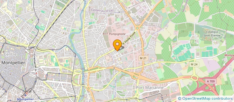 localisation de l'entreprise MADAME LAMIA NASFI à MONTPELLIER