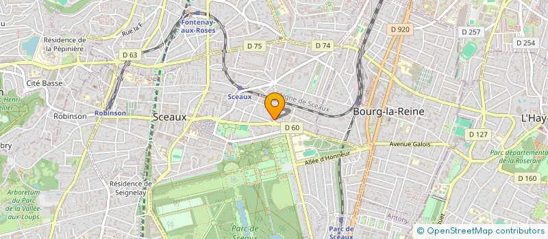 localisation de l'entreprise MADAME LAMIA NAWEL YAKOUBI à SCEAUX