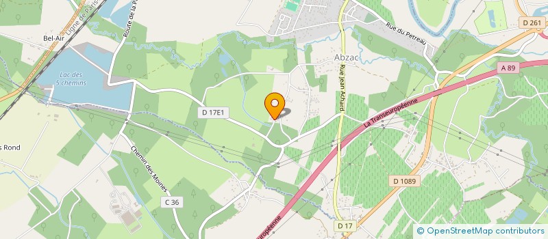 localisation de l'entreprise MADAME LAMIA NOUALI à ABZAC