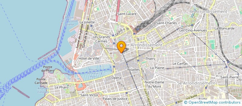 localisation de l'entreprise MADAME LAMIA RHZOULI à MARSEILLE