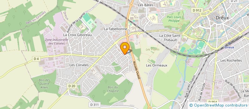 localisation de l'entreprise MADAME LAMIA SAIDI à VERNOUILLET