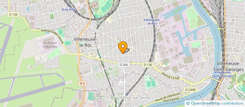 localisation de l'entreprise MADAME LAMIA SEKKAT  VILLENEUVE-LE-ROI