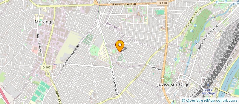 localisation de l'entreprise MADAME LAMIA SLIMANI à JUVISY-SUR-ORGE