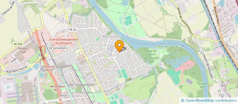 localisation de l'entreprise MADAME LAMIAA ZAKI  BEAUZELLE