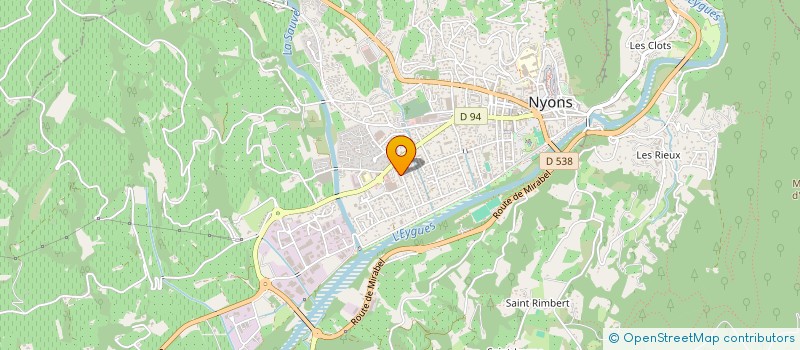 localisation de l'entreprise MADAME LAMIAE EL MORABIT à NYONS