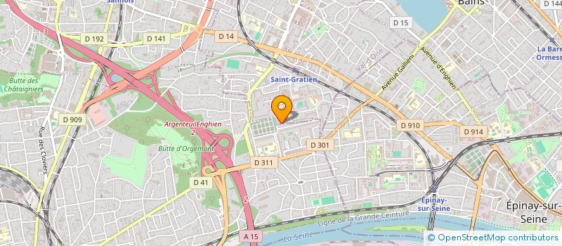 localisation de l'entreprise MADAME LAMIAE OUAHABI  SAINT-GRATIEN