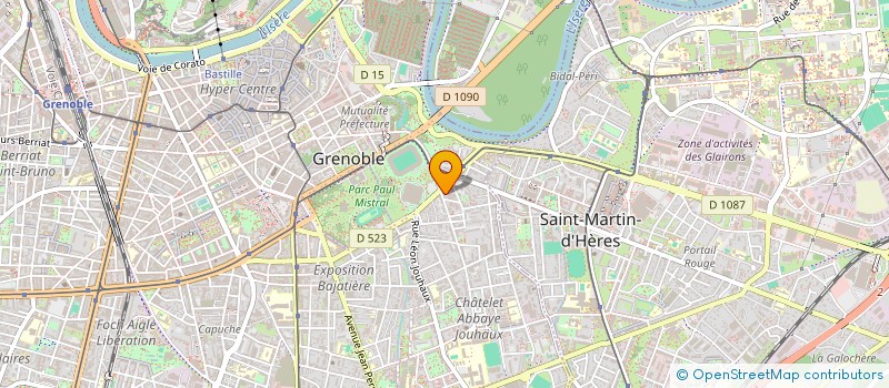 localisation de l'entreprise MADAME LAMOU BOKOUM  GRENOBLE