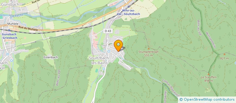 localisation de l'entreprise MADAME LAMPHUENG PHENGMUI  SOULTZBACH-LES-BAINS