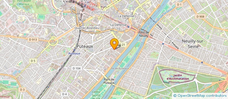 localisation de l'entreprise MADAME LAMYA AHMED MOHAMED  PUTEAUX