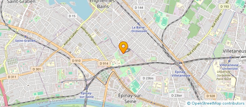 localisation de l'entreprise MADAME LAMYA AMRANI à EPINAY-SUR-SEINE