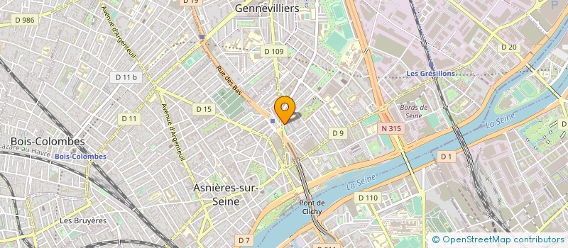 localisation de l'entreprise MADAME LAMYA ESSEMLALI à GENNEVILLIERS