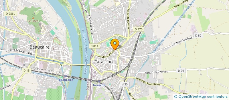 localisation de l'entreprise MADAME LAMYAE EL HAMMAMI  TARASCON